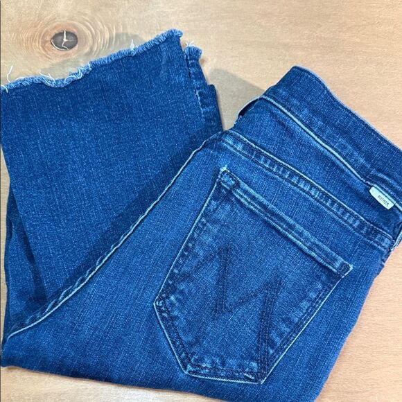 MOTHER The Rascal Ankle Snippet Mint Condition blue Jeans size 26 - Picture 6 of 9